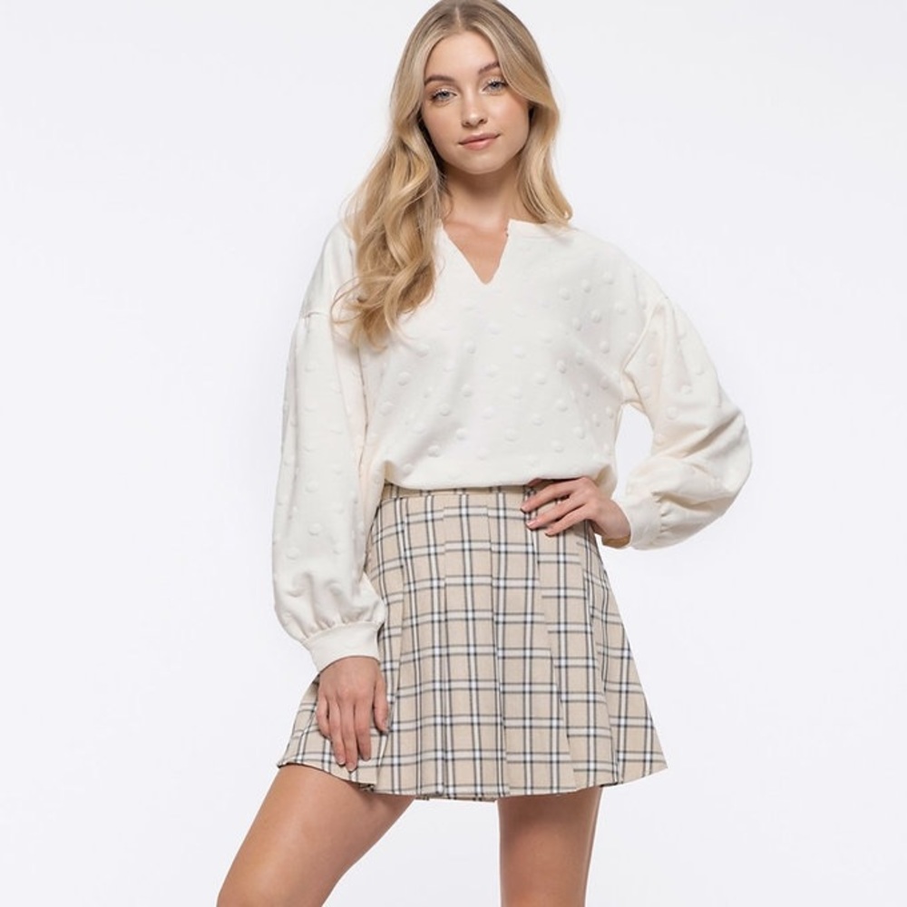 Swiss Dot Sweater